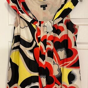 Nine West multicolored sleeveless top